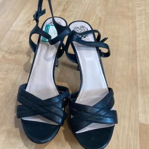 Cute Black Platform High Heels